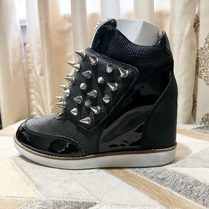 Jeffrey Campbell Teramo Spike Wedge Sneaker